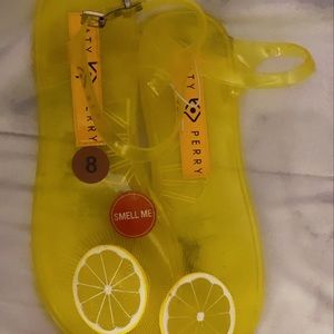 Katy Perry Lemon Jelly sandals